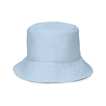 Detroit 'Old English D' Bucket Hat | Reversible - Light Blue