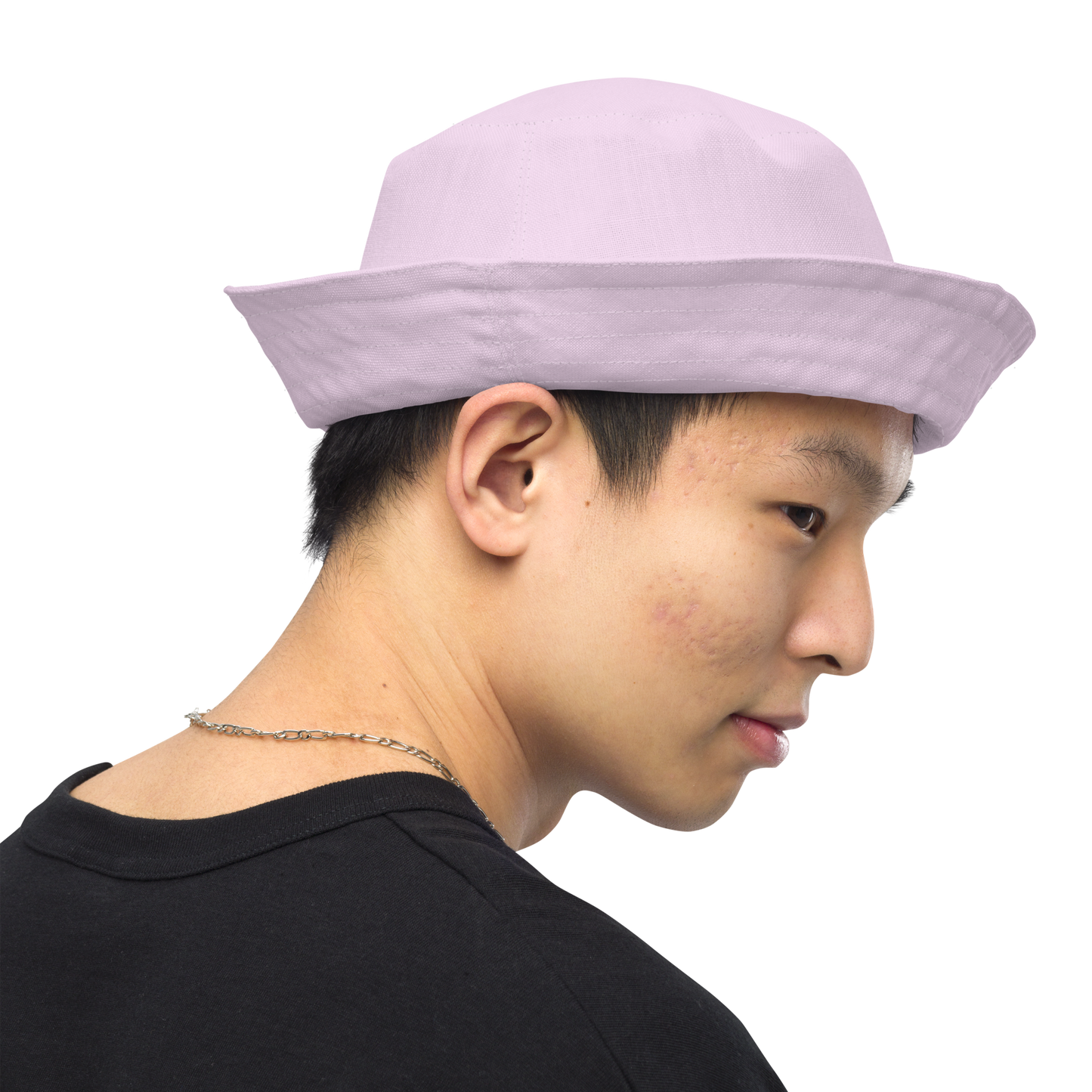 Detroit 'Old English D' Bucket Hat | Reversible - Pale Lavender