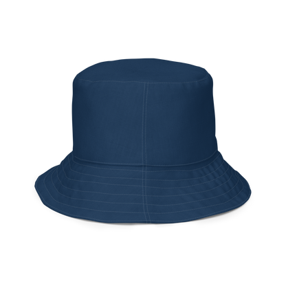 Detroit 'Old English D' Bucket Hat | Reversible - Navy