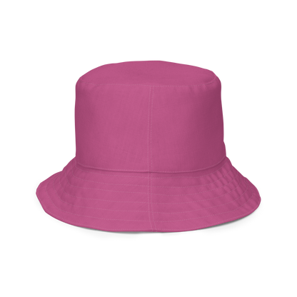 Detroit 'Old English D' Bucket Hat | Reversible - Apple Blossom Pink