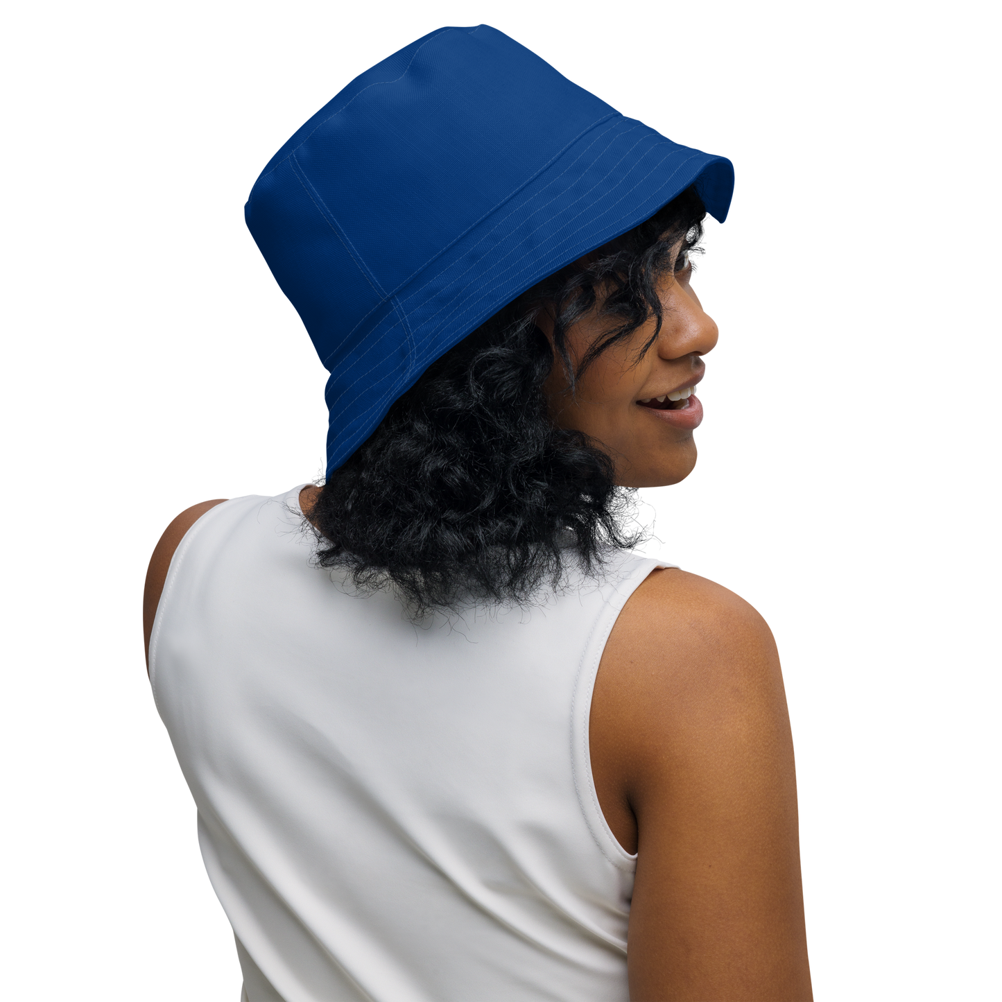 Detroit 'Old English D' Bucket Hat | Reversible - Dearborn Blue