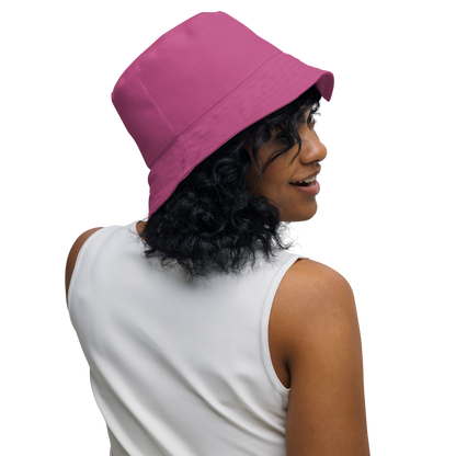 Great Lakes Reversible Bucket Hat | Apple Blossom Pink