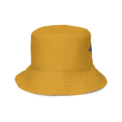 Michigan Upper Peninsula Bucket Hat (Patriot Edition) | Reversible - Gold