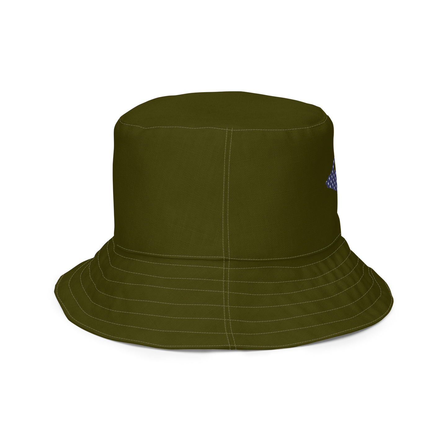 Michigan Upper Peninsula Bucket Hat (Patriot Edition) | Reversible - Military Green