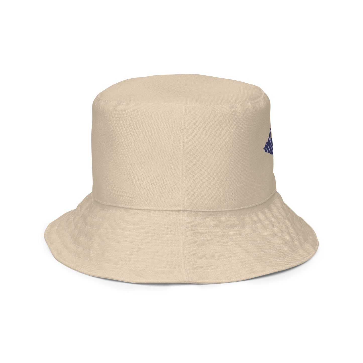 Michigan Upper Peninsula Bucket Hat (Patriot Edition) | Reversible - Canvas Color