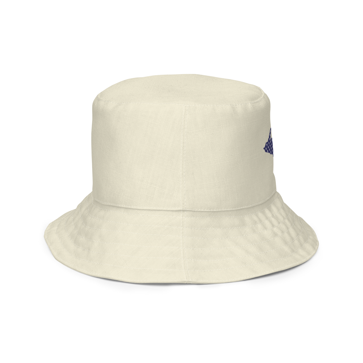 Michigan Upper Peninsula Bucket Hat (Patriot Edition) | Reversible - Ivory