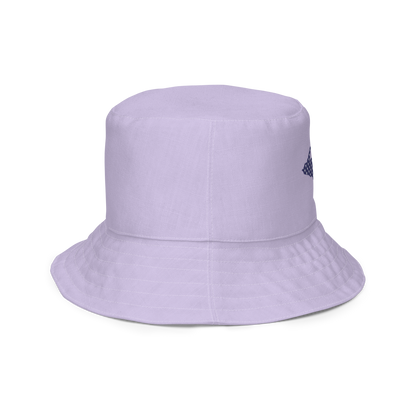 Michigan Upper Peninsula Bucket Hat (Patriot Edition) | Reversible - Birch Bark White