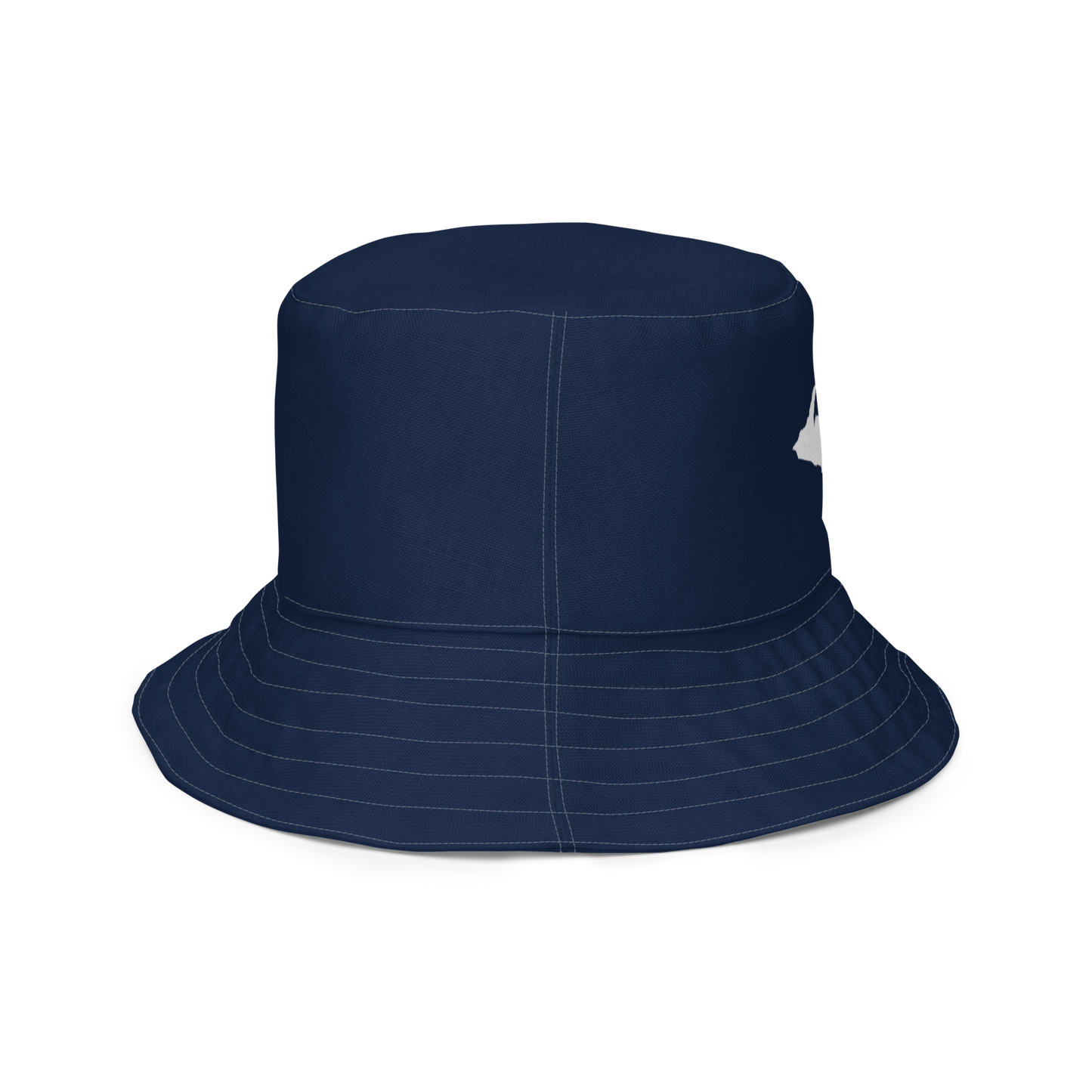 Michigan Upper Peninsula Bucket Hat (w/ UP Outline) | Reversible - Navy