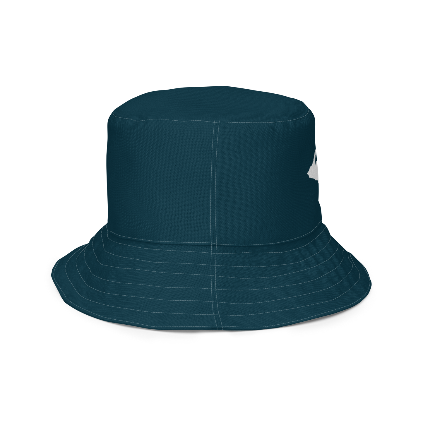 Michigan Upper Peninsula Bucket Hat (w/ UP Outline) | Reversible - Blue Whale