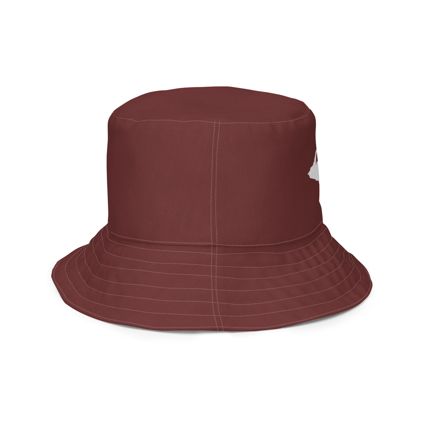 Michigan Upper Peninsula Bucket Hat (w/ UP Outline) | Reversible - Auburn