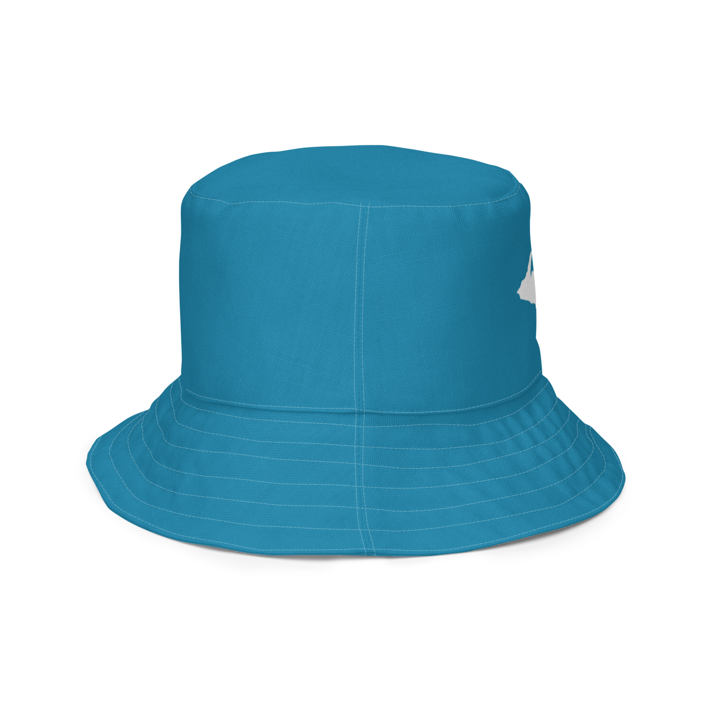 Michigan Upper Peninsula Bucket Hat (w/ UP Outline) | Reversible - Lake Blue