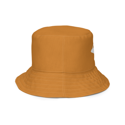 Michigan Upper Peninsula Bucket Hat (w/ UP Outline) | Reversible - Bronze