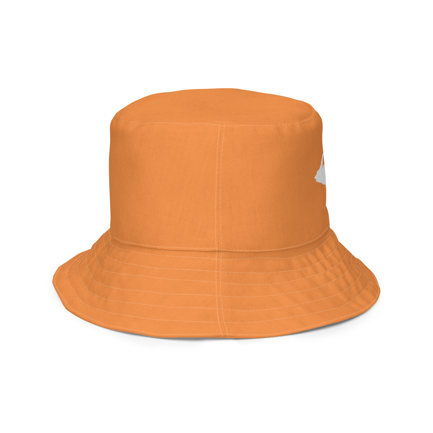 Michigan Upper Peninsula Bucket Hat (w/ UP Outline) | Reversible - Orange