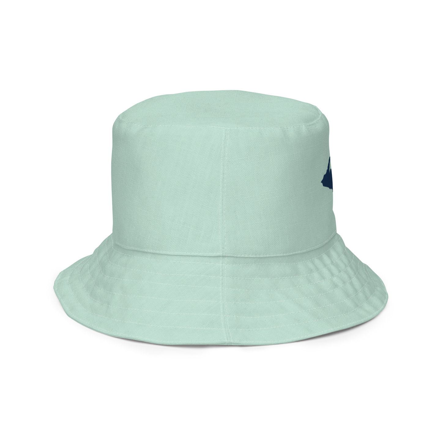 Michigan Upper Peninsula Bucket Hat (w/ Navy UP Outline) | Reversible - Sea Green