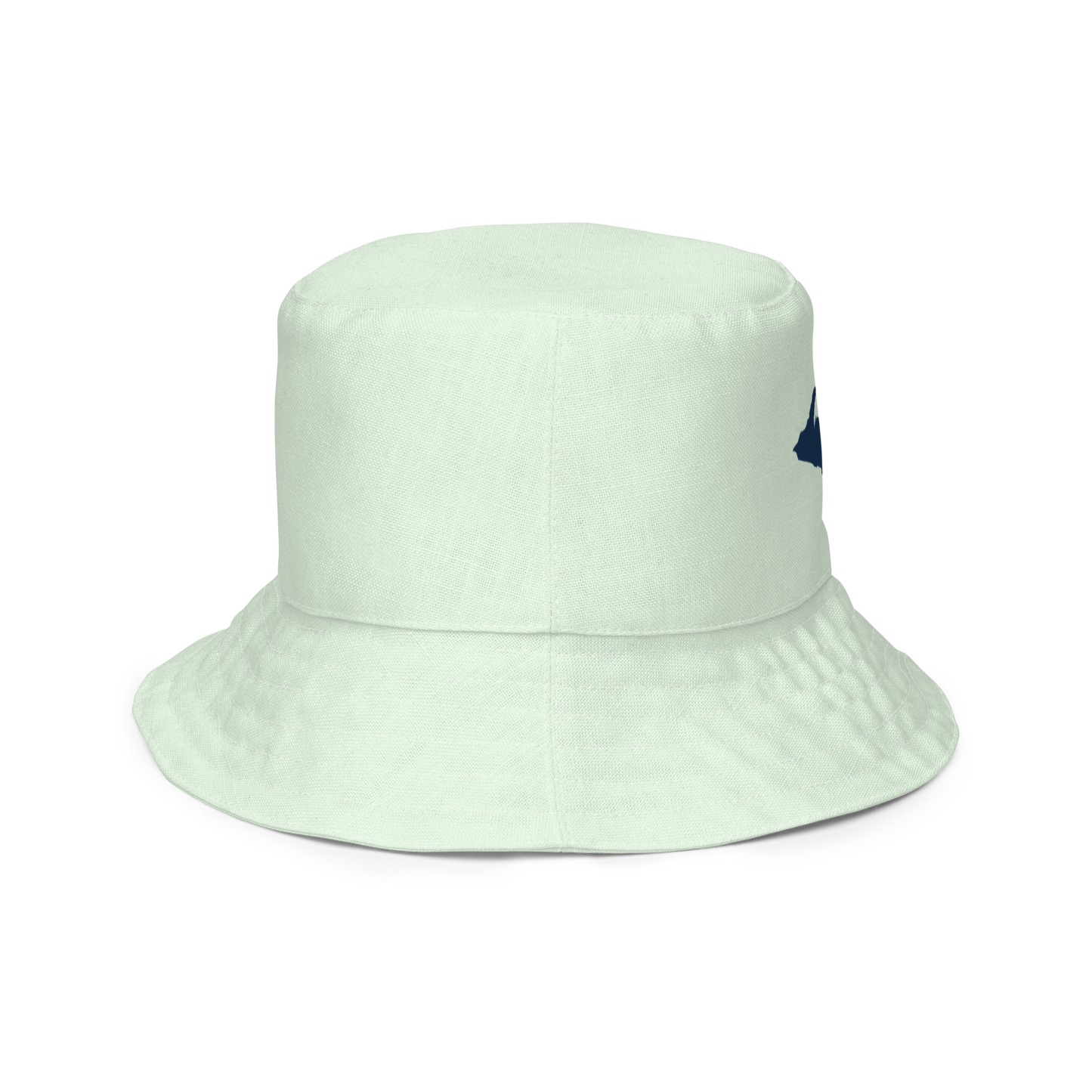 Michigan Upper Peninsula Bucket Hat (w/ Navy UP Outline) | Reversible - Dew Green