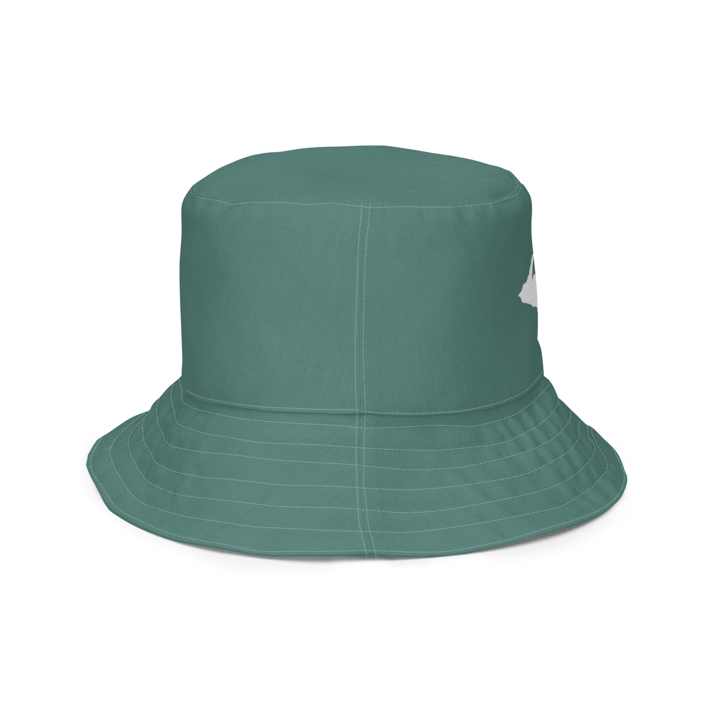 Michigan Upper Peninsula Bucket Hat (w/ UP Outline) | Reversible - Copper Green