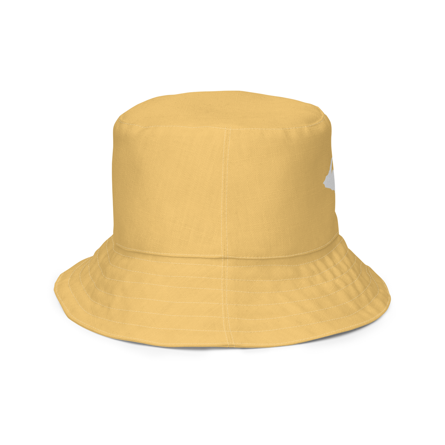 Michigan Upper Peninsula Bucket Hat (w/ UP Outline) | Reversible - Citrine