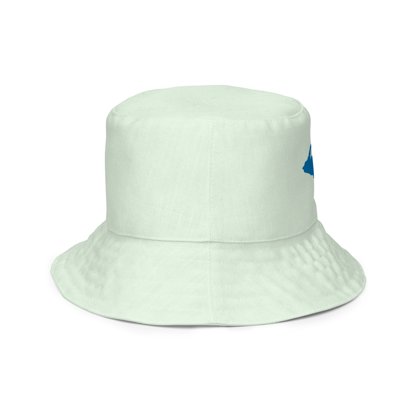 Michigan Upper Peninsula Bucket Hat (w/ Azure UP Outline) | Reversible - Dew Green