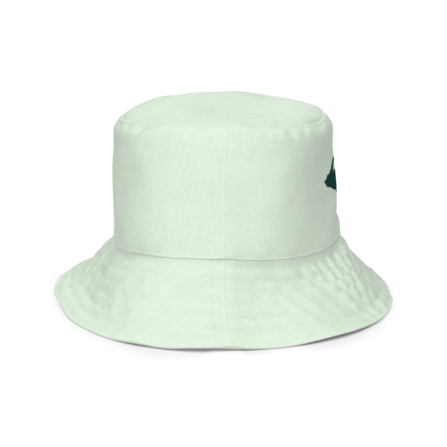 Michigan Upper Peninsula Bucket Hat (w/ Green UP Outline) | Reversible - Dew Green