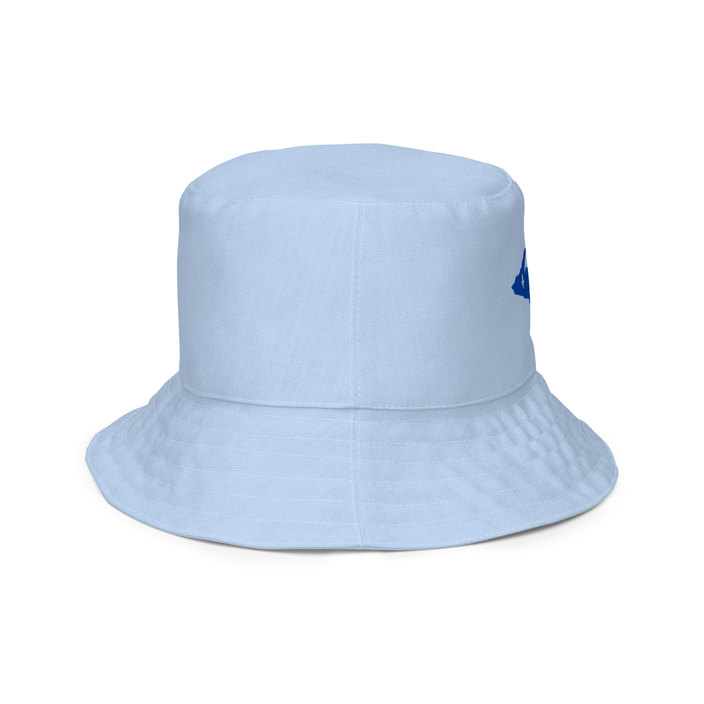 Michigan Upper Peninsula Bucket Hat (w/ UP Quebec Flag) | Reversible - Light Blue