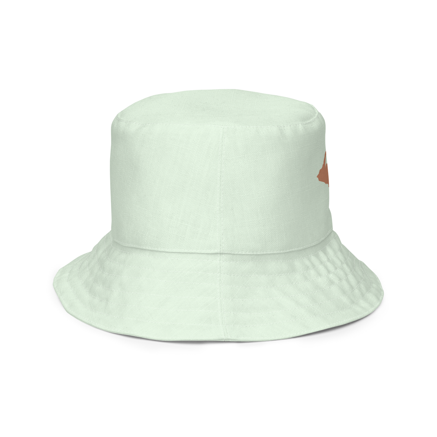 Michigan Upper Peninsula Bucket Hat (w/ Copper UP Outline) | Reversible - Dew Green