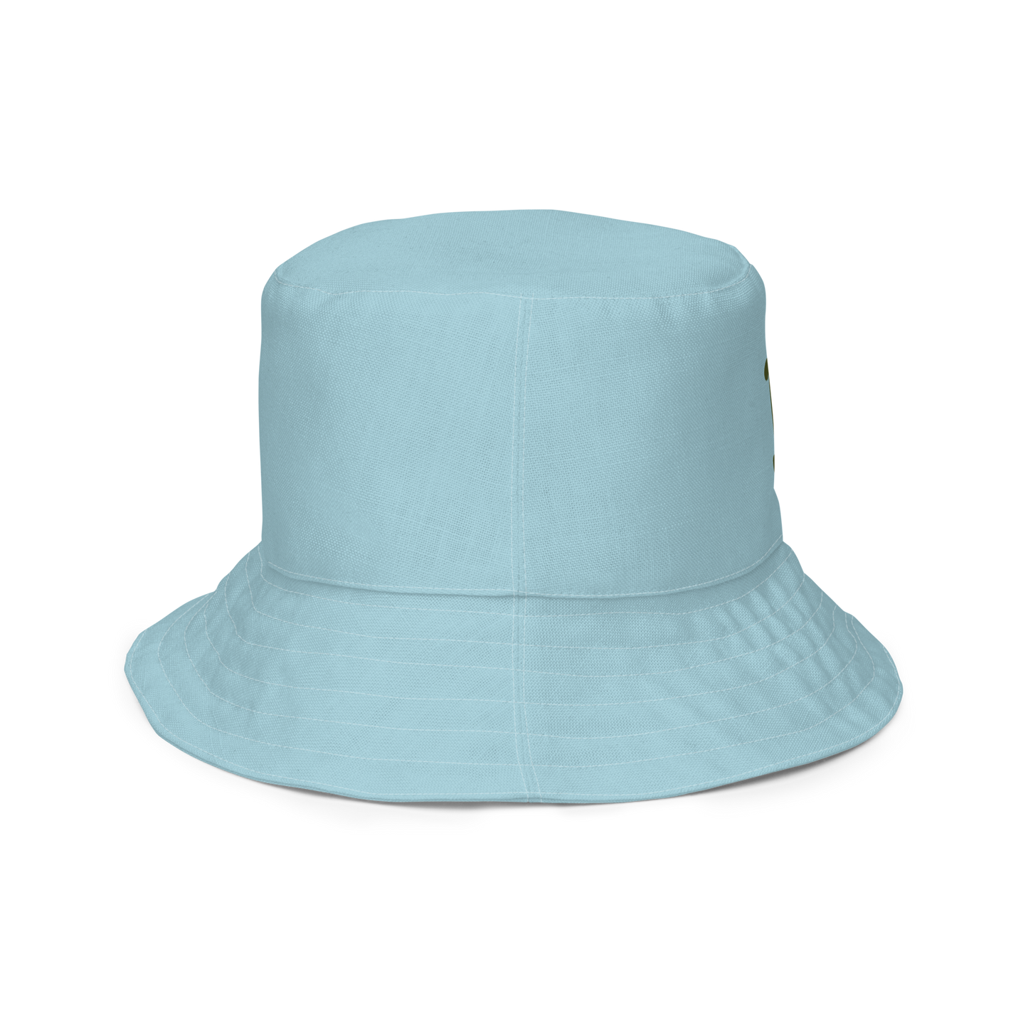 Detroit Bucket Hat (w/ Army Green 'Old French D' | Reversible - '58 Caddie Blue