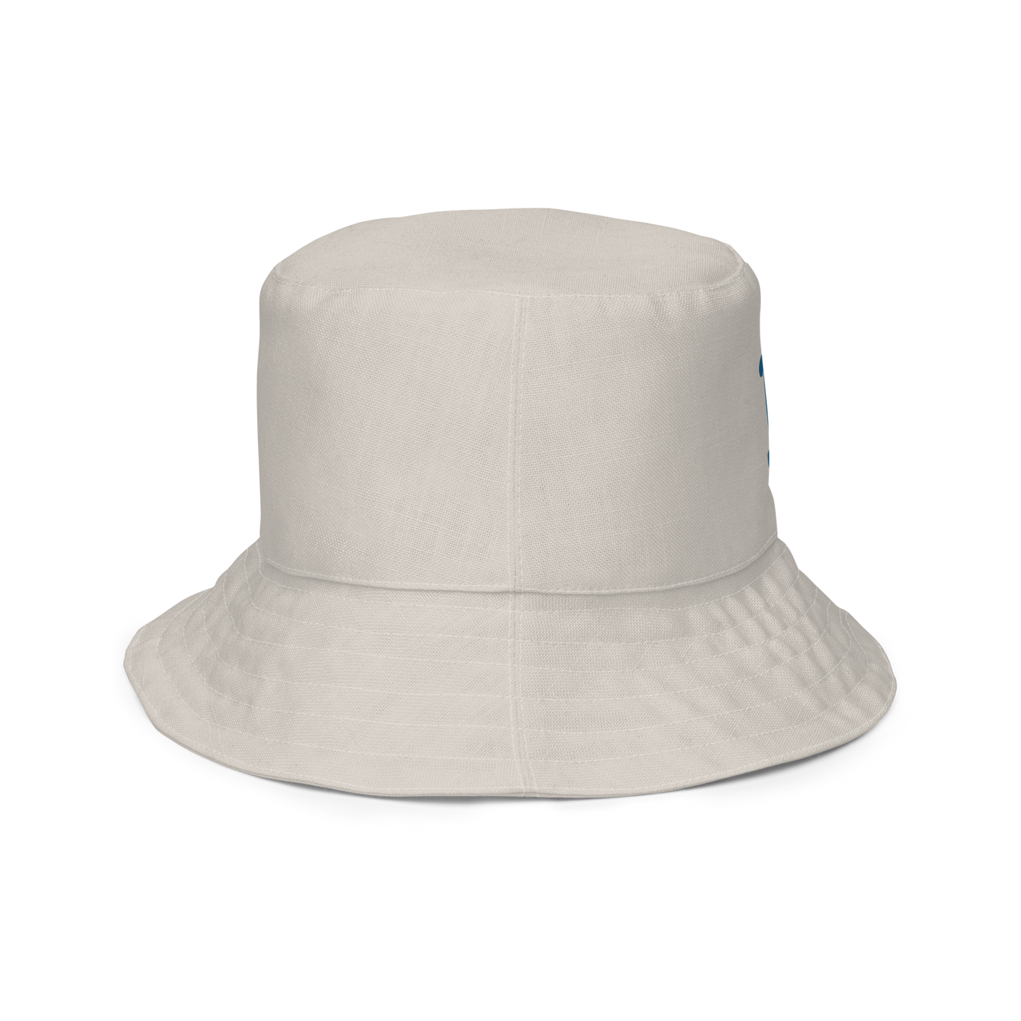 Detroit Bucket Hat (w/ Blueberry 'Old French D') | Reversible - Canvas Color