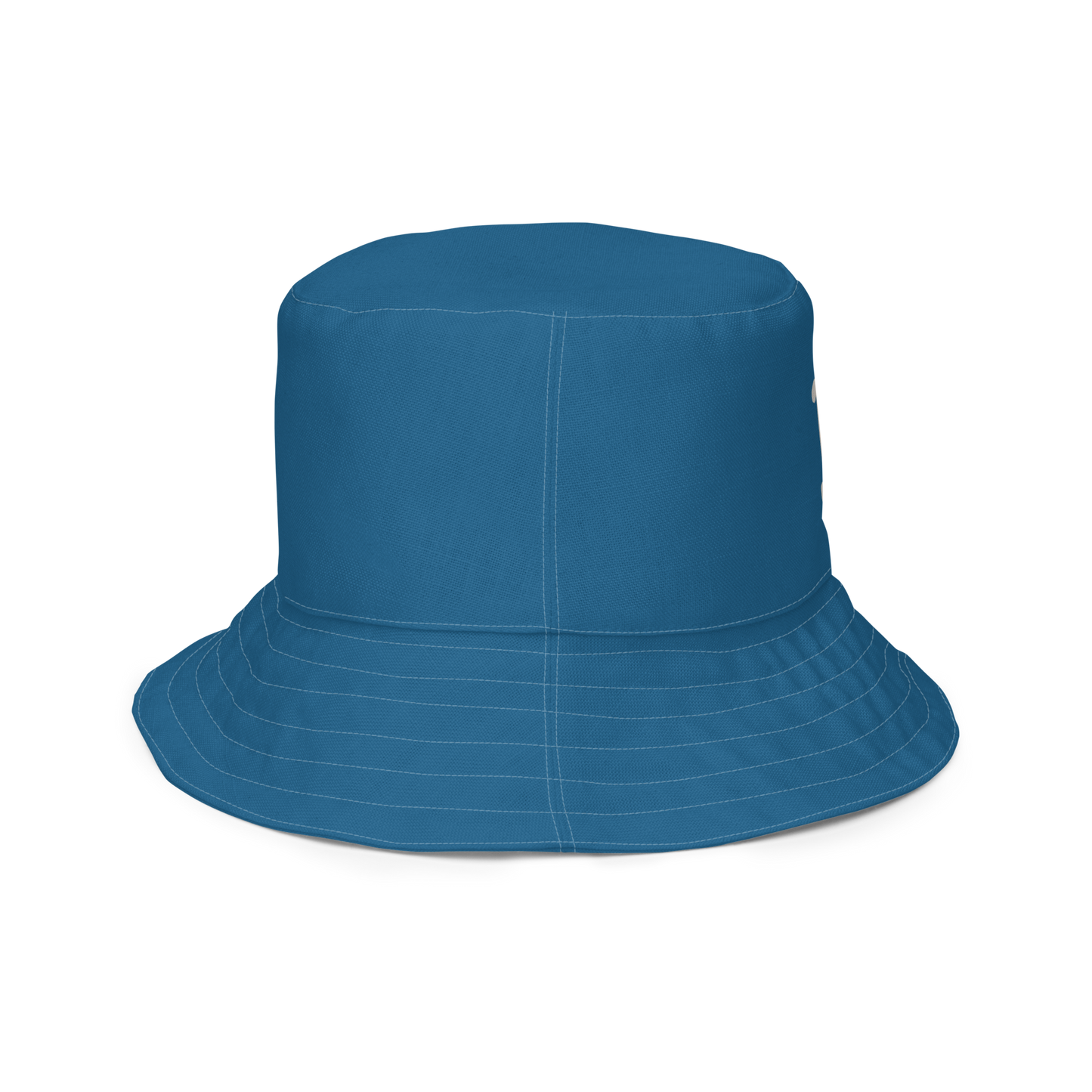 Detroit Bucket Hat (w/ 'Old French D') | Reversible - Blueberry/Canvas Color