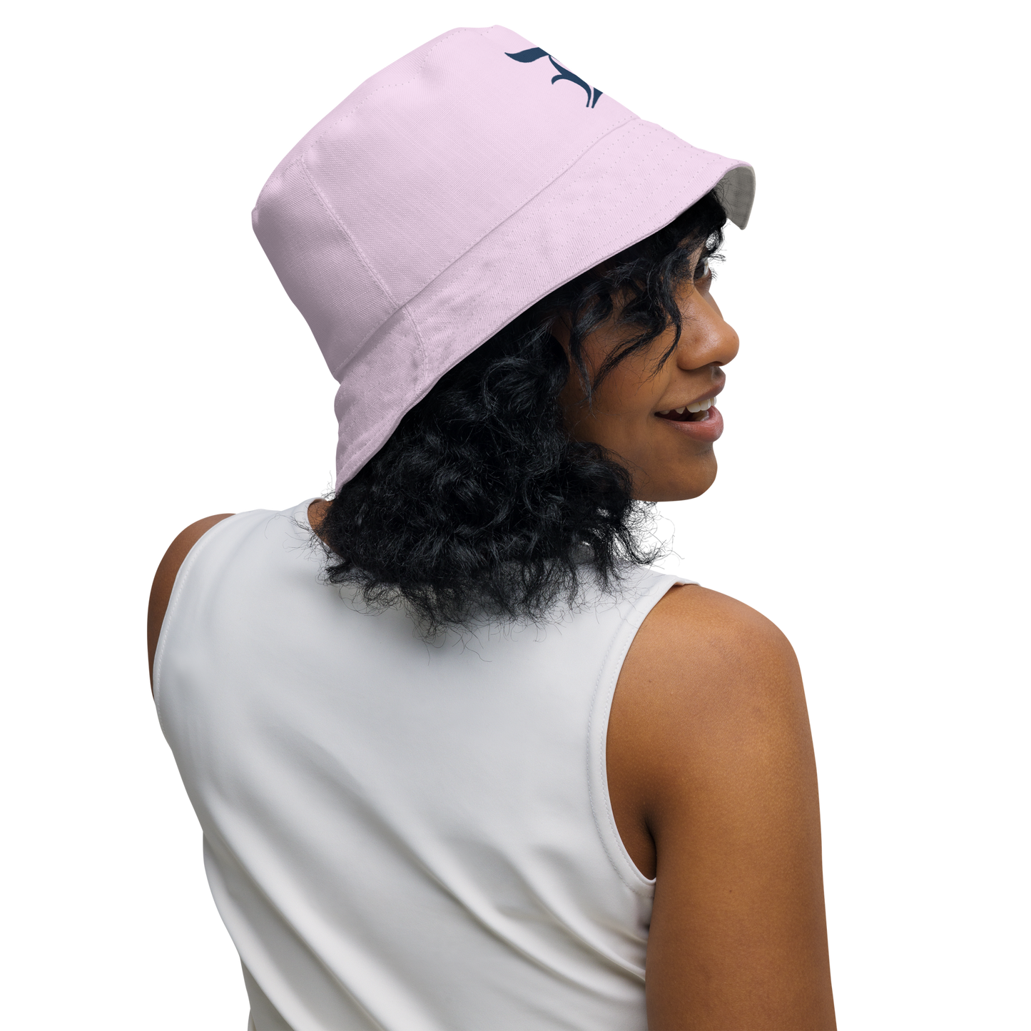 Detroit 'Old English D' Bucket Hat | Reversible - Pale Lavender/Canvas Color