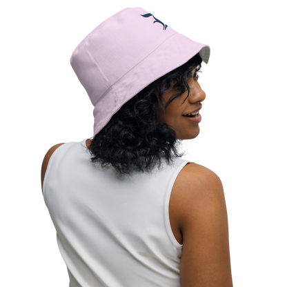 Detroit 'Old English D' Bucket Hat | Reversible - Pale Lavender/Canvas Color