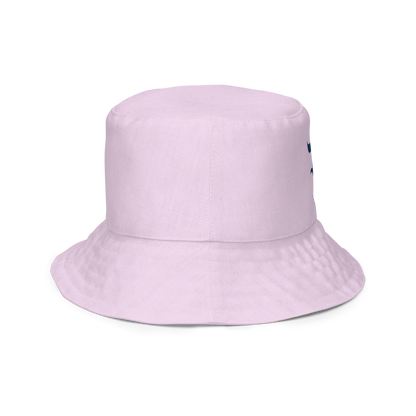 Detroit 'Old English D' Bucket Hat | Reversible - Pale Lavender/Canvas Color