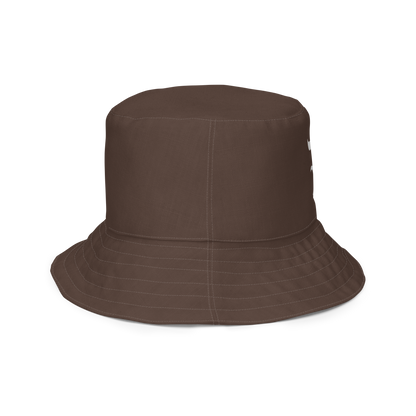 Detroit 'Old English D' Bucket Hat | Reversible - Hickory/Canvas Color