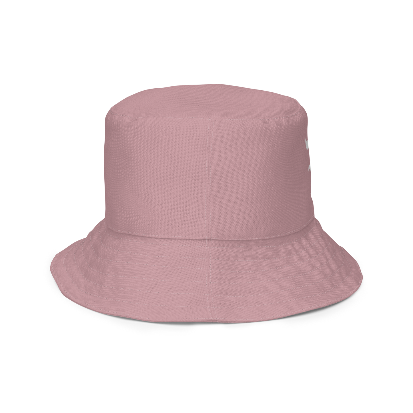 Detroit 'Old English D' Bucket Hat | Reversible - Cherry Blossom Pink