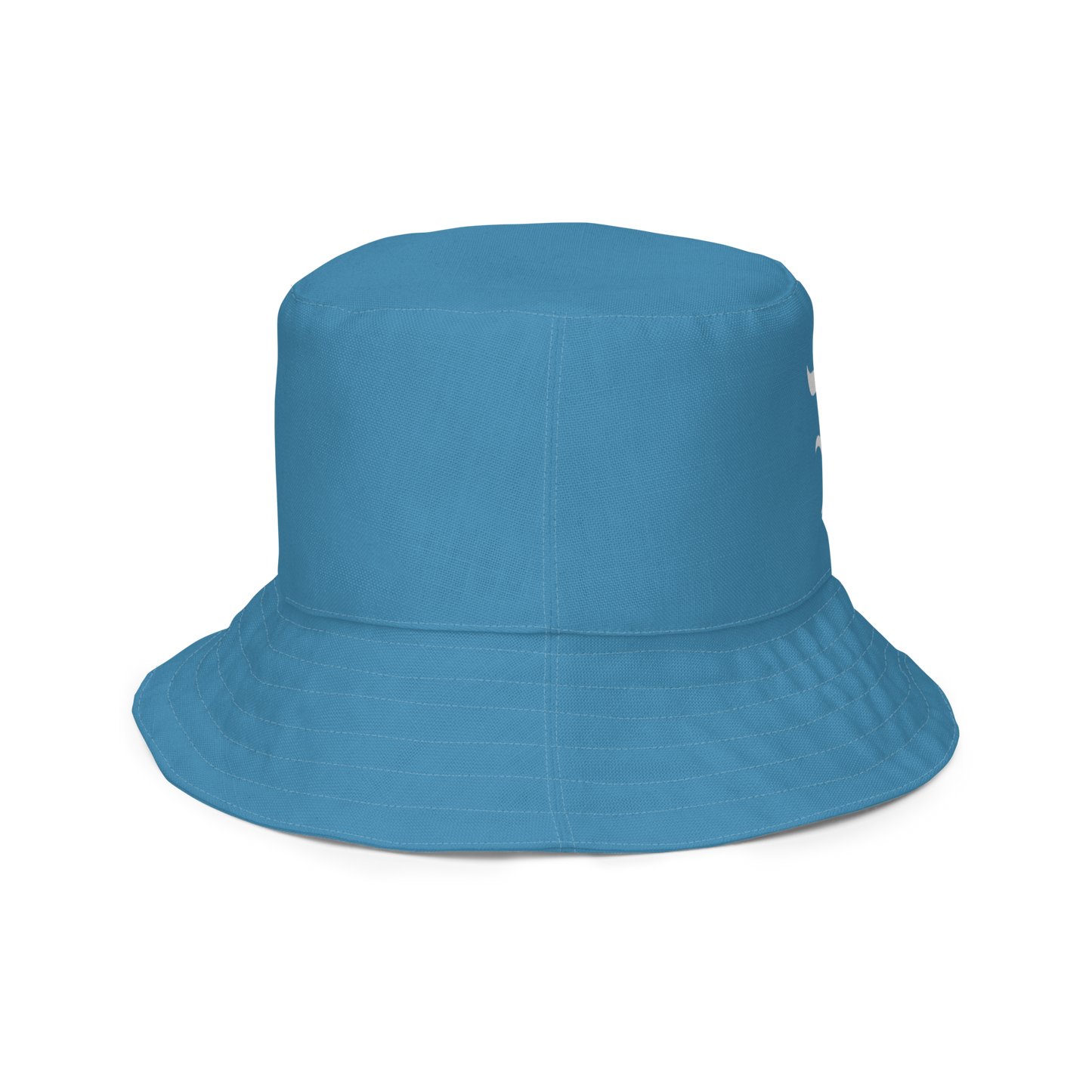 Detroit 'Old English D' Bucket Hat | Reversible - Lake Michigan Blue/Canvas Color