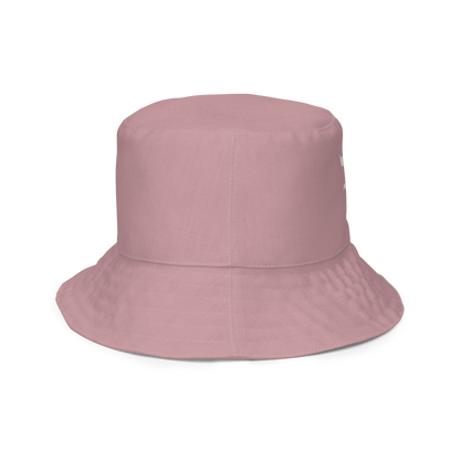 Detroit 'Old English D' Bucket Hat | Reversible - Cherry Blossom Pink/Canvas Color