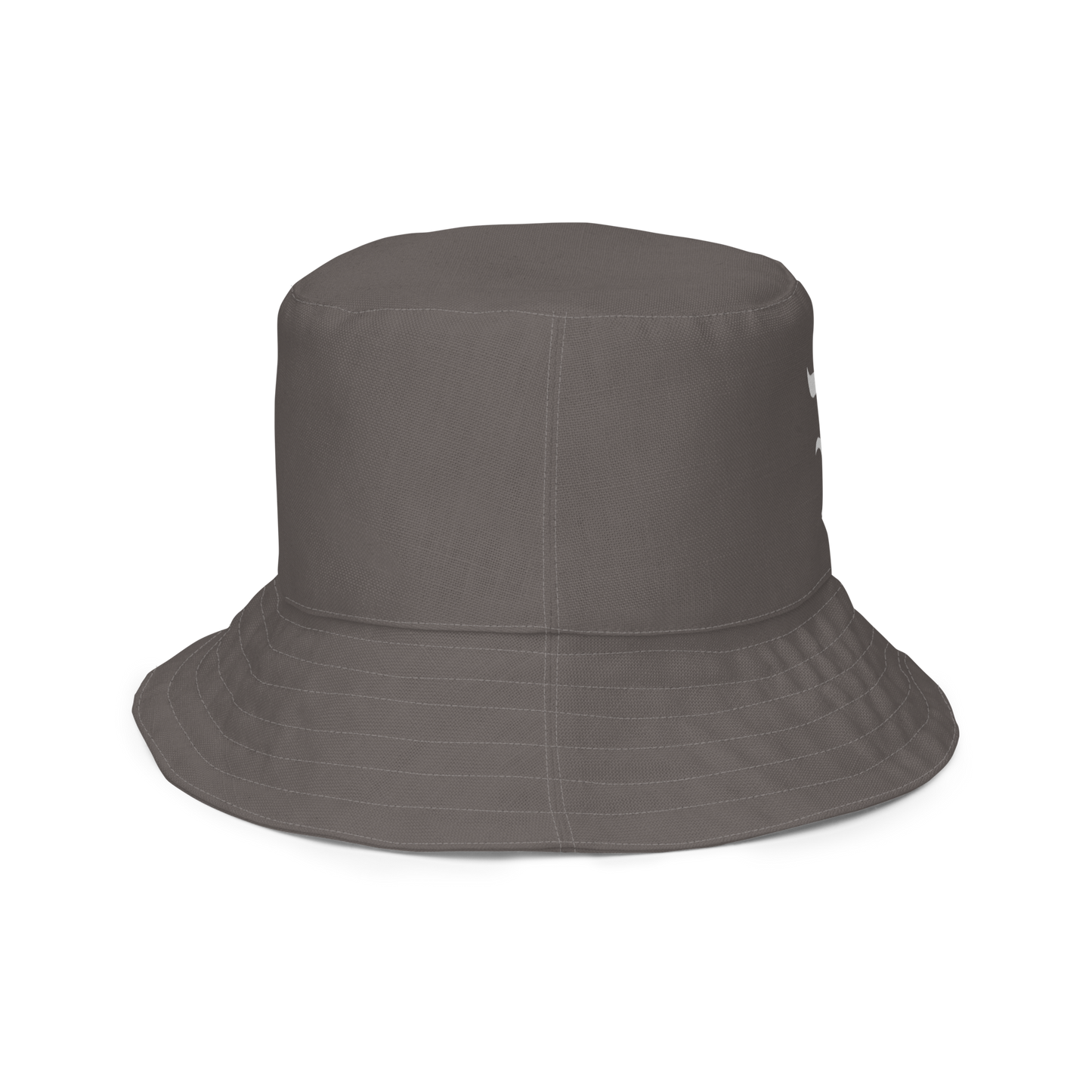 Detroit 'Old English D' Bucket Hat | Reversible - Warren Tank Grey/Canvas Color