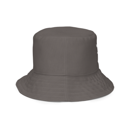 Detroit 'Old English D' Bucket Hat | Reversible - Warren Tank Grey/Canvas Color