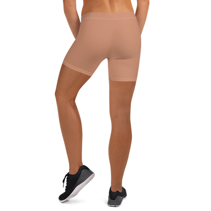 Michigan Upper Peninsula Tight Shorts (w/ UP Outline) | Copper Color