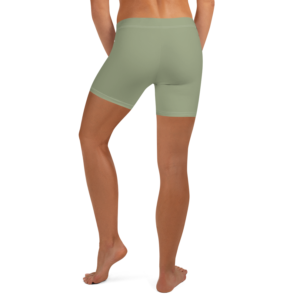 Michigan Upper Peninsula Tight Shorts (w/ UP Outline) | Beachgrass