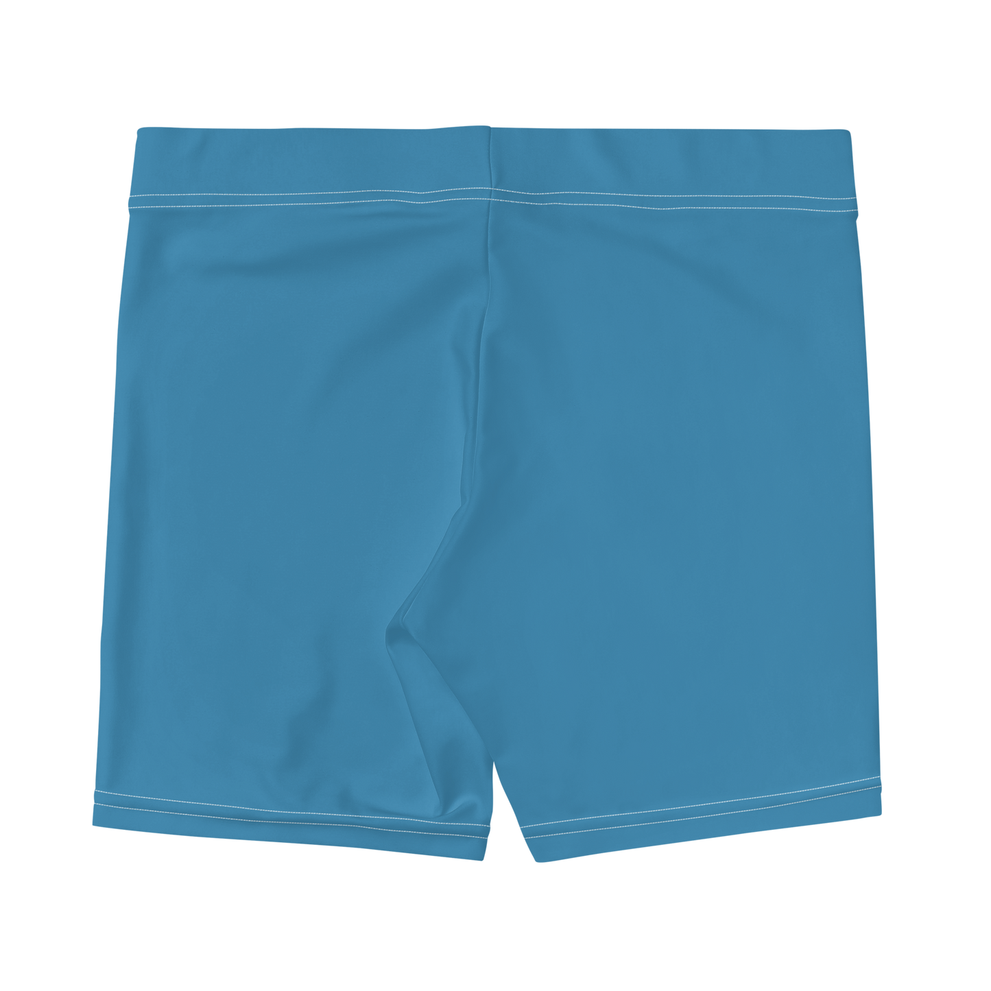 Michigan Upper Peninsula Tight Shorts (w/ UP Outline) | Lake Michigan Blue