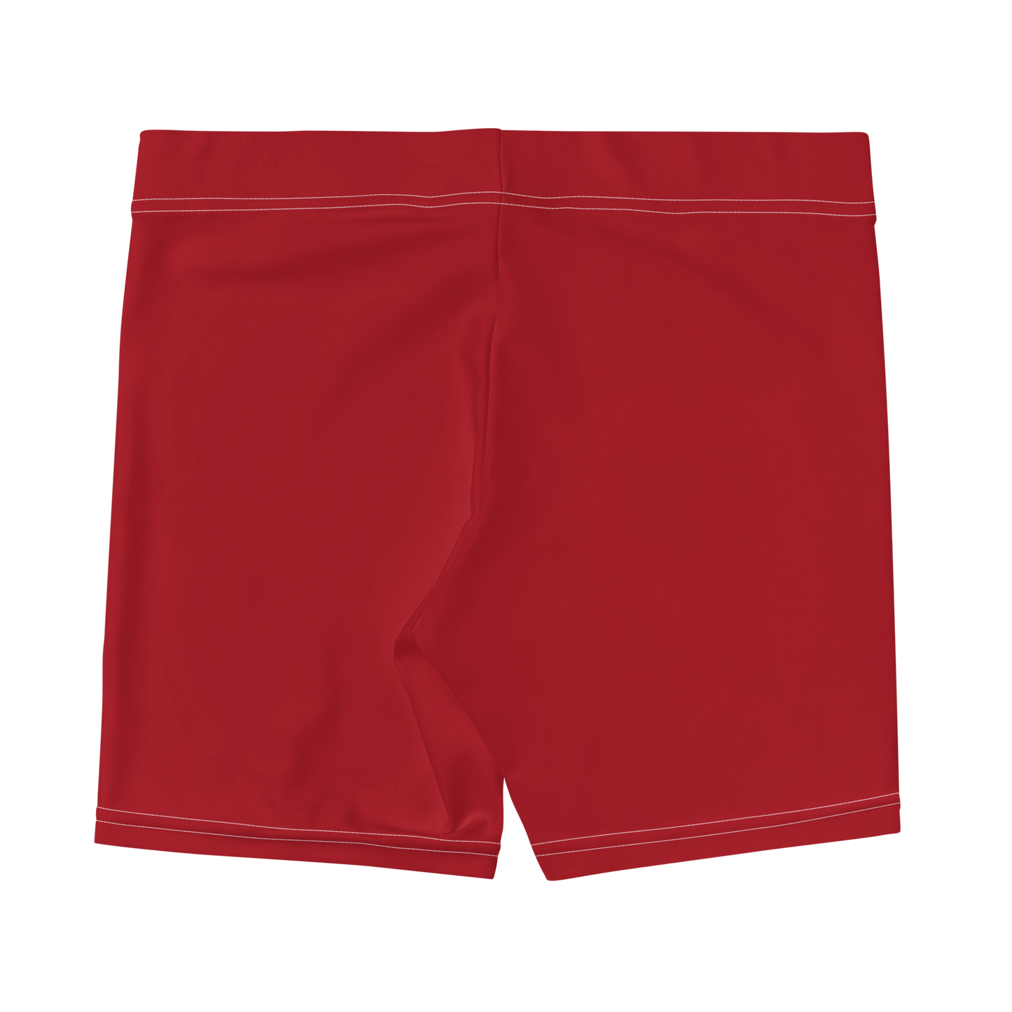 Michigan Upper Peninsula Tight Shorts (w/ UP Outline) | Thimbleberry Red