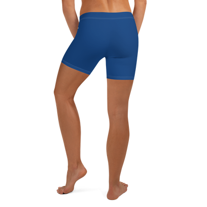 Michigan Upper Peninsula Tight Shorts (w/ UP Outline) | Dearborn Blue