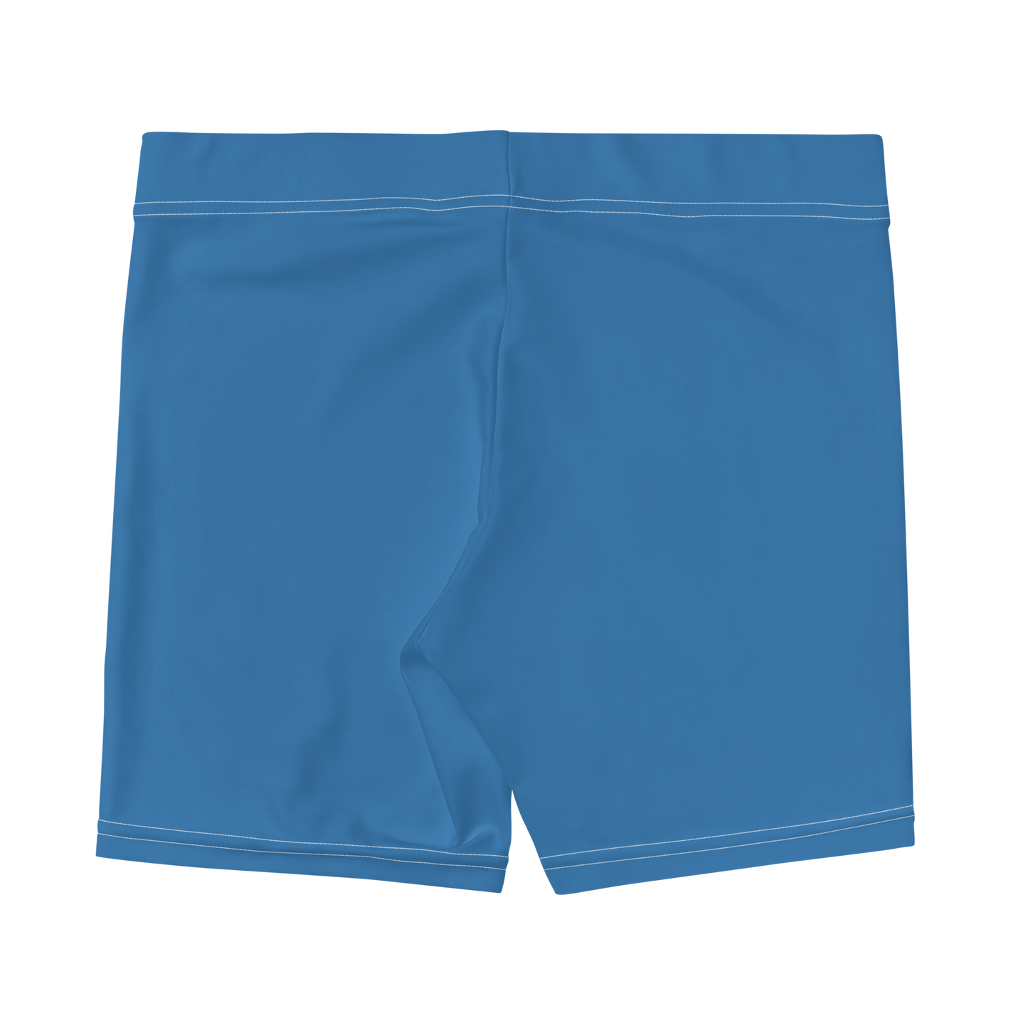 Michigan Upper Peninsula Tight Shorts (w/ UP Outline) | Lake Superior Blue