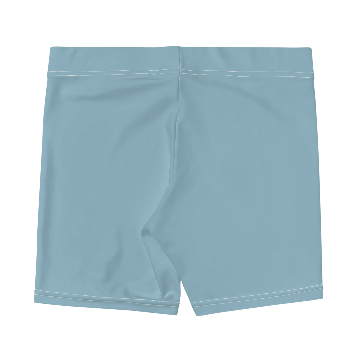 Michigan Upper Peninsula Tight Shorts (w/ UP Outline) | Opal Blue