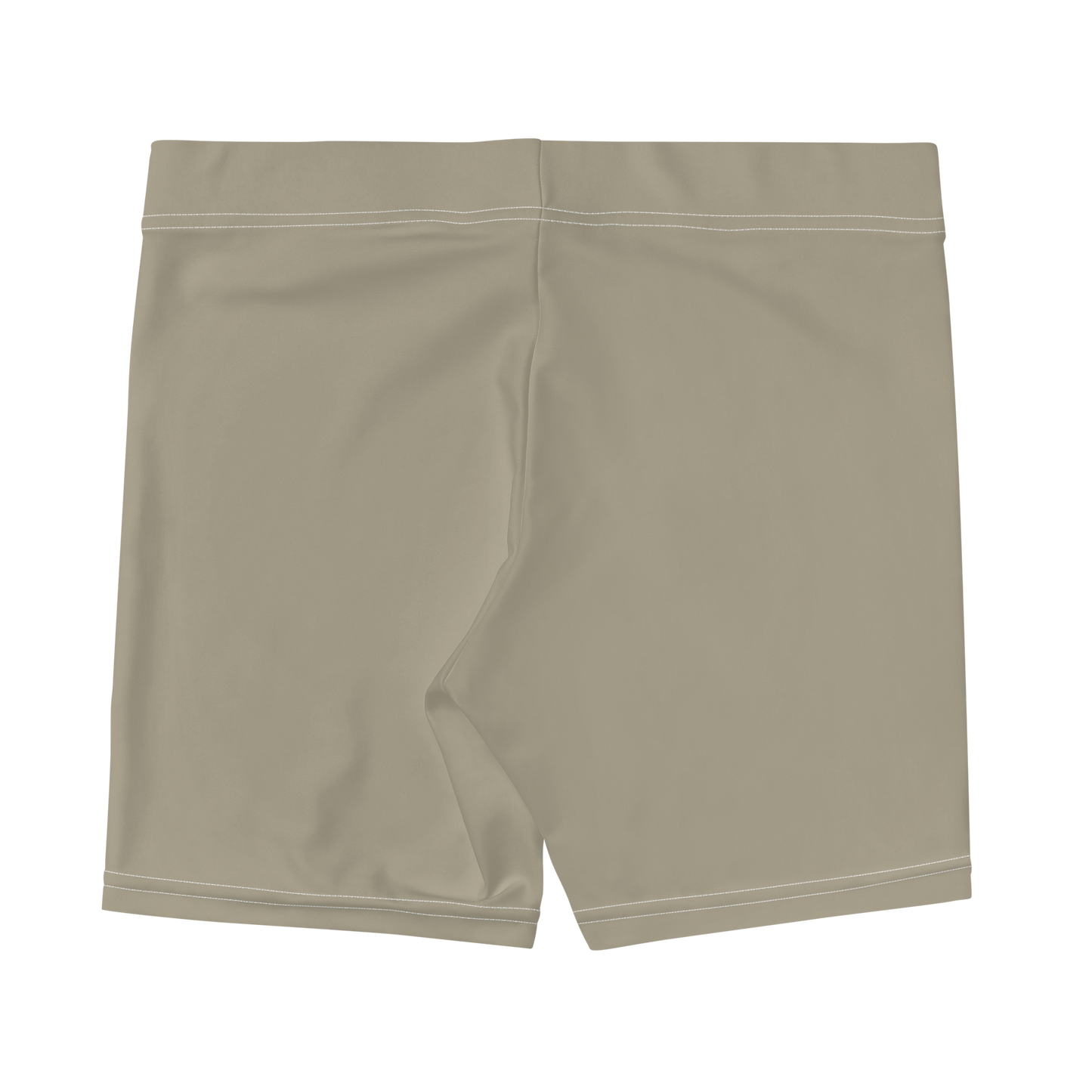 Michigan Upper Peninsula Tight Shorts (w/ UP Outline) | Petoskey Stone Beige