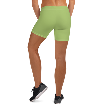 Michigan Upper Peninsula Tight Shorts (w/ UP Outline) | Gooseberry Green