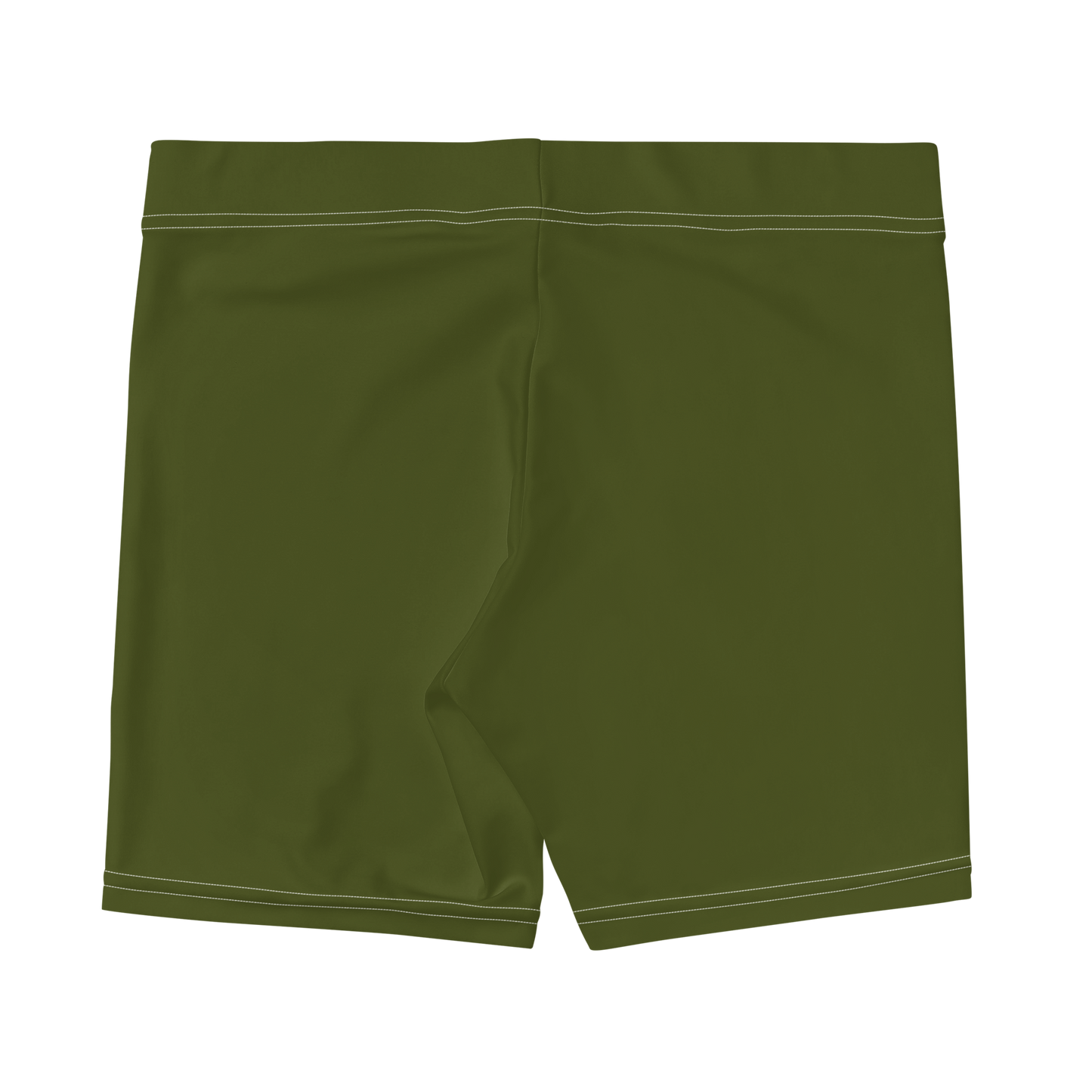 Michigan Upper Peninsula Tight Shorts (w/ UP Outline) | Army Green