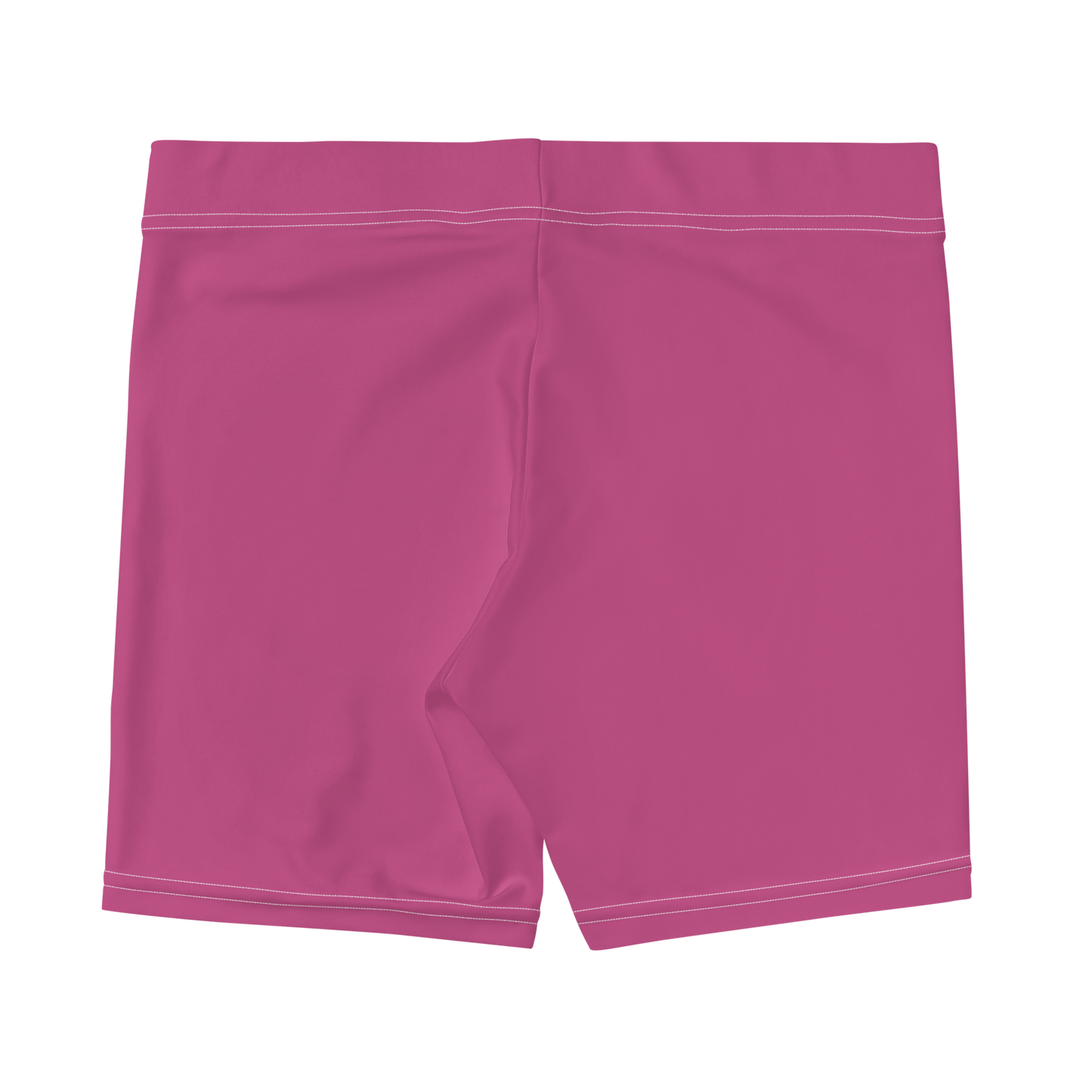 Michigan Upper Peninsula Tight Shorts (w/ UP Outline) | Apple Blossom Pink