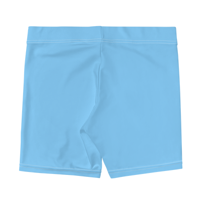 Michigan Upper Peninsula Tight Shorts (w/ UP Outline) | DTW Blue