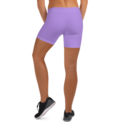 Michigan Upper Peninsula Tight Shorts (w/ UP Outline) | Lavender